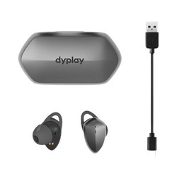 dyplay ANC Elite主动降噪蓝牙耳机5.0真无线入耳式多模式功能低延迟苹果华为小米通用 精英灰