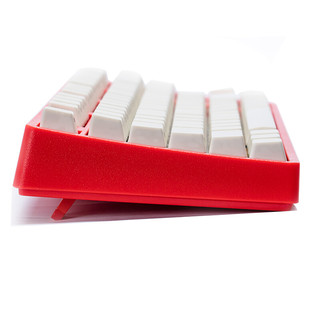 iNSIST 影级 Designer 87键 有线机械键盘 侧刻 西瓜红 Cherry茶轴 无光