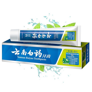 云南白药牙膏 牙膏 薄荷清爽型 45g