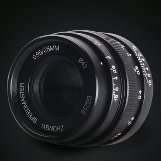 ZHONGYI OPTICAL 中一光学 25mm F0.95 标准定焦镜头 工业C口 67mm