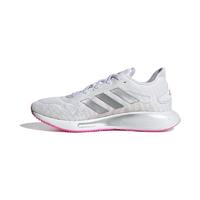限尺码：adidas 阿迪达斯 Galaxar Run W 女子跑鞋 FX6880 白/银色/亮粉 39