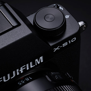 FUJIFILM 富士 X-S10 APS-C画幅 微单相机 黑色 单机身