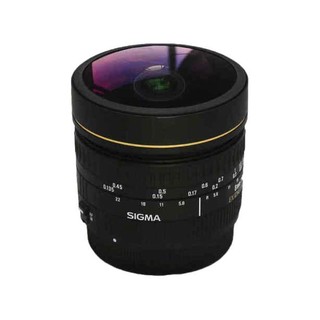 SIGMA 适马 8mm F3.5 EX DG CIRCULAR FISHEYE 广角定焦镜头 尼康F卡口