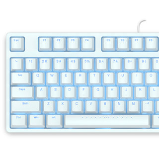 iKBC F87 87键 有线机械键盘 白色 Cherry青轴 单光