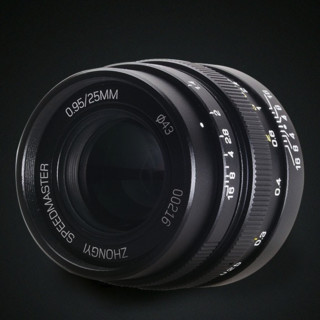 ZHONGYI OPTICAL 中一光学 25mm F0.95 标准定焦镜头 奥林巴斯卡口 67mm