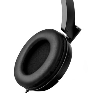 EDIFIER 漫步者 H841P 耳罩式头戴式有线耳机 黑色 3.5mm