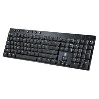 Hyeku 黑峡谷 GK1701 108键 有线机械键盘 黑色 凯华CHOC白轴 单光