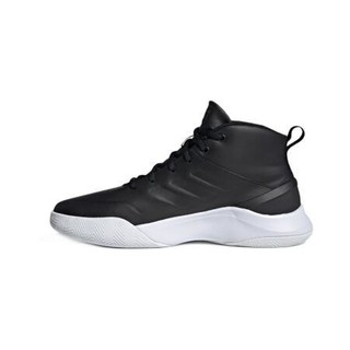 adidas 阿迪达斯 Ownthegame 男子篮球鞋 EE9638 1号黑色/夜金属灰 40