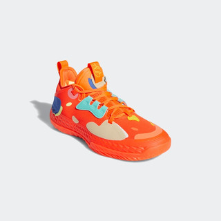 adidas 阿迪达斯 Harden Vol. 5 Futurenatural 男子篮球鞋 H68684 红荧光/白/皇家蓝 44.5