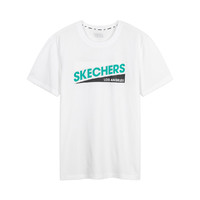 SKECHERS 斯凯奇 L320M003  男款运动T恤