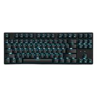 Hyeku 黑峡谷 幽灵武装 GK707 87键 有线机械键盘 黑色 凯华BOX白轴 蓝光