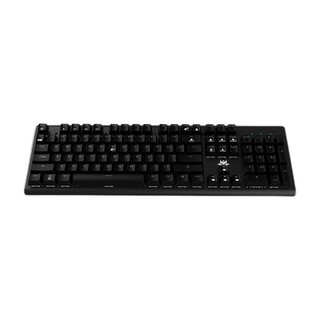 Hyeku 黑峡谷 GK735A 104键 有线机械键盘 黑色 凯华BOX白轴 单光