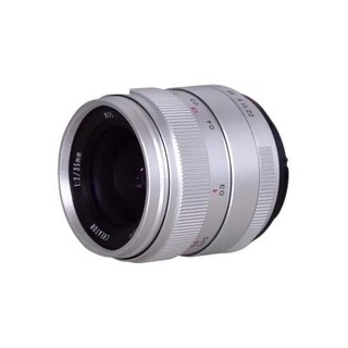 ZHONGYI OPTICAL 中一光学 35mm F2.0 广角定焦镜头 宾得PK卡口 银色 55mm