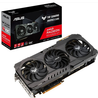 ASUS 华硕 TUF-RX 6900 XT-O16G-GAMIN 显卡 16GB 黑色