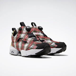 Reebok 锐步 Insta Pump Fury OG X-girl联名款 女子休闲运动鞋 FY3951 米色/红色/黑色/黄色 35