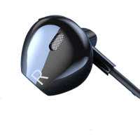 enkor 恩科 EM220 入耳式耳塞式动圈有线耳机 黑色 3.5mm