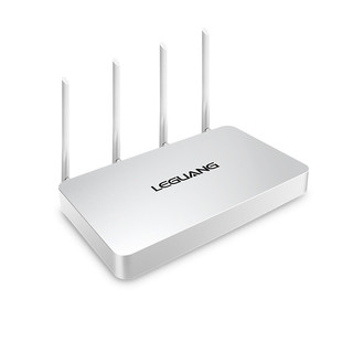 LEGUANG 乐光 K200 双频1200M 企业级千兆无线路由器 WiFi 4 白色