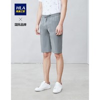 PLUS会员：HLA 海澜之家 HKMCJ2R030A 男士短裤