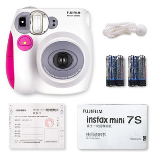 INSTAX MINI 7S 拍立得 粉色（86x54mm）