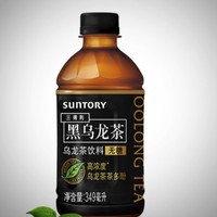 SUNTORY 三得利 无糖黑乌龙茶饮料  349ml*24瓶