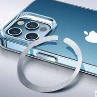 ESR亿色magsafe引磁环iPhone12适用苹果Pro小米mate30无线40贴圈  【流星银】单片装