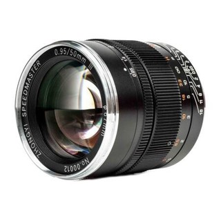 ZHONGYI OPTICAL 中一光学 50mm F0.95 标准定焦镜头 佳能R卡口 67mm 黑色