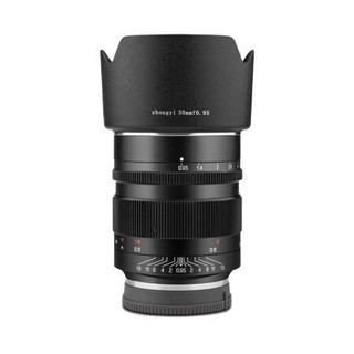 ZHONGYI OPTICAL 中一光学 50mm F0.95 标准定焦镜头 佳能R卡口 67mm 黑色