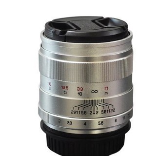 ZHONGYI OPTICAL 中一光学 85mm F2.0 标准定焦镜头 宾得PK卡口 55mm 银色