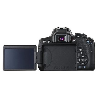 Canon 佳能 EOS 750D APS画幅 数码单反相机 黑色 EF-S 18-55mm F3.5 IS STM 变焦镜头+EF-S 55-250mm F4.0 IS STM 长焦变焦镜头 双镜头套机