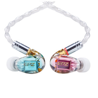 EPZ 320 入耳式动铁有线耳机 紫蓝CP 3.5mm
