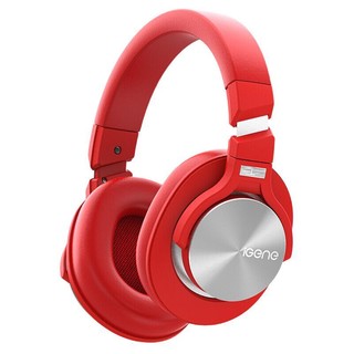 iGene 击音 K5 耳罩式头戴式降噪蓝牙耳机 活力红