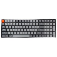 keychron K4V2-B3 100键 蓝牙双模无线机械键盘 黑灰 佳达隆G轴茶轴 RGB