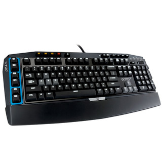 logitech 罗技 G710+ Blue 122键 有线机械键盘 黑色 Cherry青轴 单光