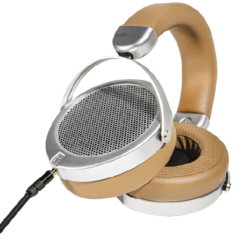 HIFIMAN 海菲曼 HiFiMAN 海菲曼 DEVA 有线版 耳罩式头戴式有线耳机 棕黄色 3.5mm