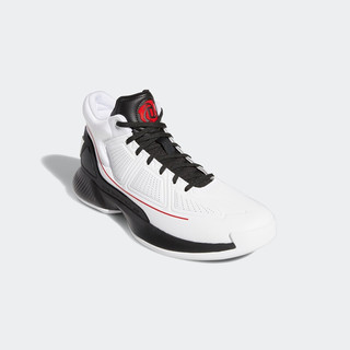 adidas 阿迪达斯 D Rose 10 男子篮球鞋 EH2369 黑白红 42