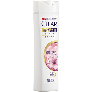 CLEAR 清扬 去屑洗发露 樱花沁爽型 100g