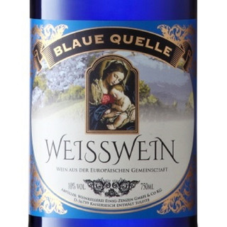 Blaue Quelle 圣母之泉 半甜白葡萄酒 750ml