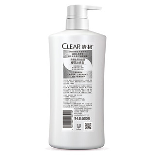 CLEAR 清扬 去屑洗发露 樱花沁爽型 500ml*2