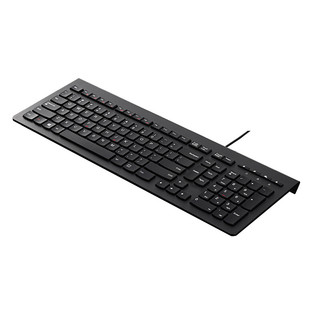 Lenovo 联想 M120K 104键 有线薄膜键盘 黑色 无光
