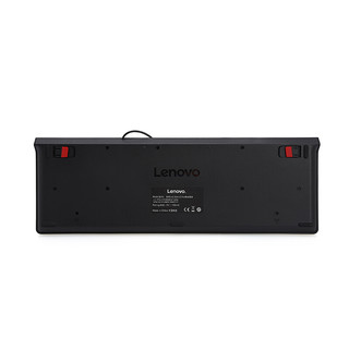 Lenovo 联想 M120K 104键 有线薄膜键盘 黑色 无光