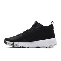 UNDER ARMOUR 安德玛 Lockdown 5 男子篮球鞋 3023949-003 黑白 42.5