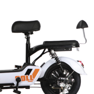 科思康 电动自行车 TDT006Z 48V12Ah锂电池 优雅白