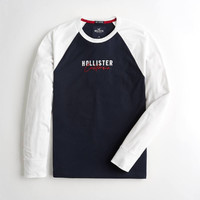 HOLLISTER 霍利斯特 KI323-9411201 男士长袖T恤