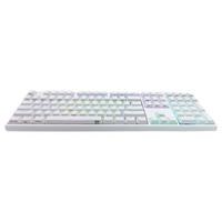 NIZ 宁芝 PLUM 108键 双模无线静电容键盘 35g 白灰色 RGB