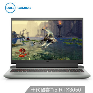 DELL 戴尔 全新2021游匣G15 15.6英寸窄边框电竞游戏笔记本电脑(i5-10200H 16G 512G RTX3050 120Hz)机能绿