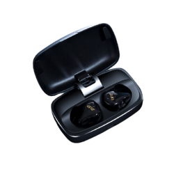 EPZ 真无线蓝牙耳机入耳式运动跑步隐形可通话降噪 树脂防水音乐耳机 黑色 TWS