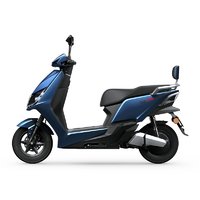 Yadea 雅迪 冠能T5-170 电动摩托车 YD1200DT-D 60V24Ah石墨烯电池 蓝色 靠背版