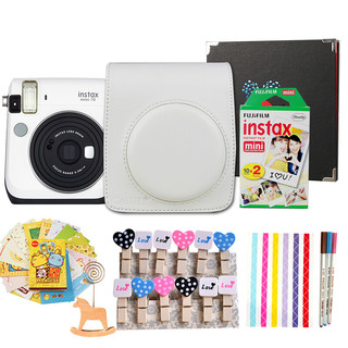 FUJIFILM 富士 INSTAX mini70 拍立得 (86x54mm) 皓月白 奢华套餐