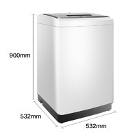 Ronshen 容声 XQB80JD 定频波轮洗衣机 8kg 白色