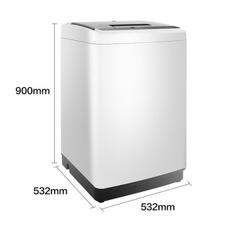 Ronshen 容声 XQB80JD 定频波轮洗衣机 8kg 白色